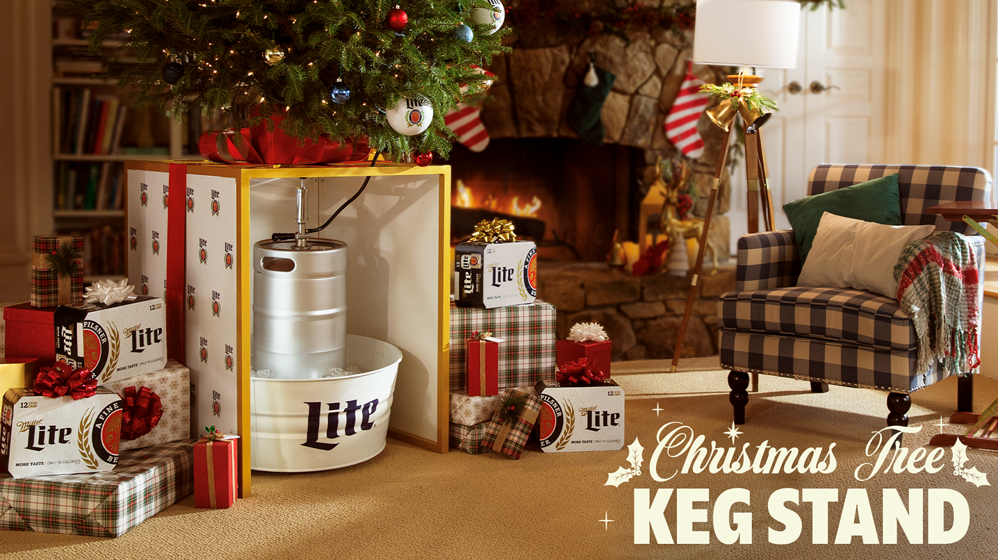 Miller Lite Sells Six-Packs of Drinkable Beer Ornaments