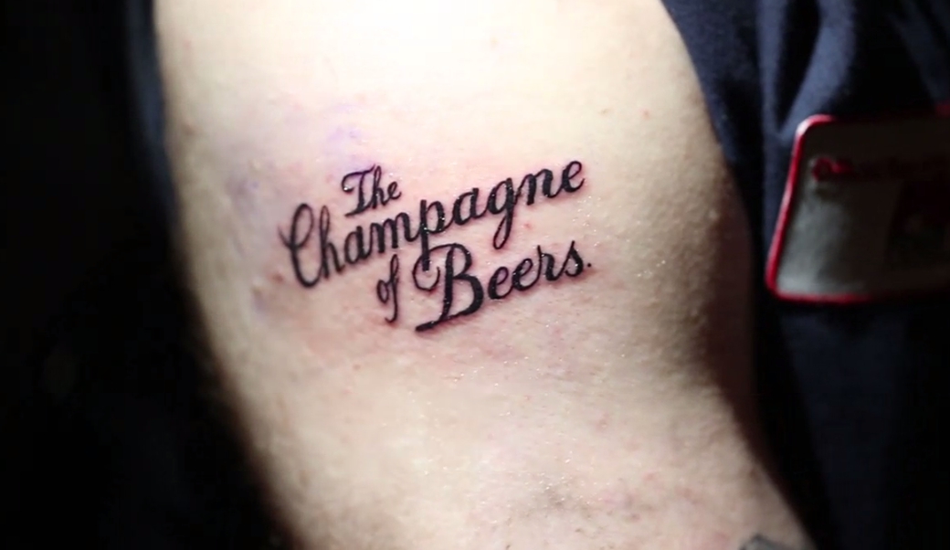 Watch these superfans get High Life tattoos  Molson Coors Beer  Beyond