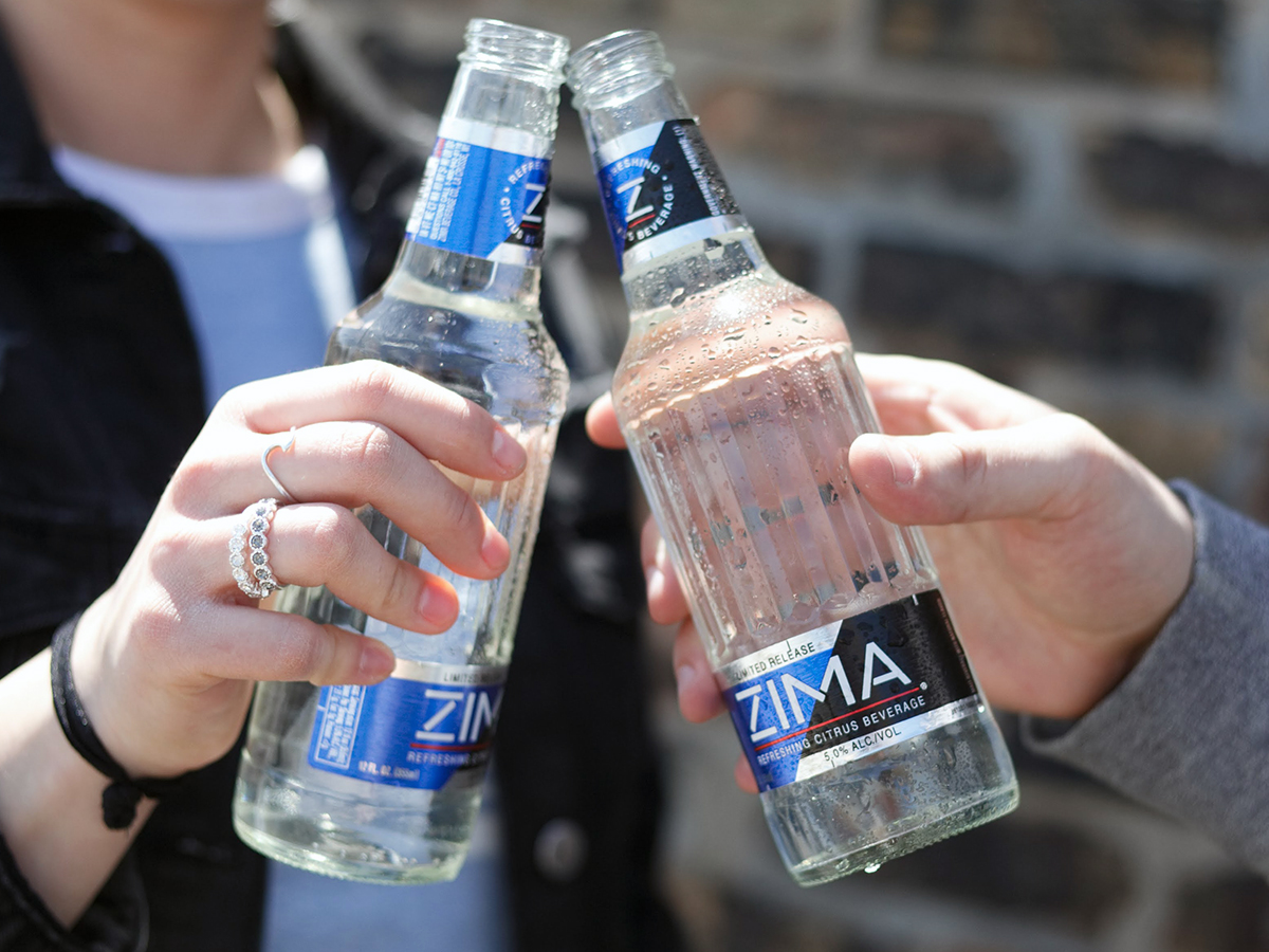 Zima is back Molson Coors Beer & Beyond