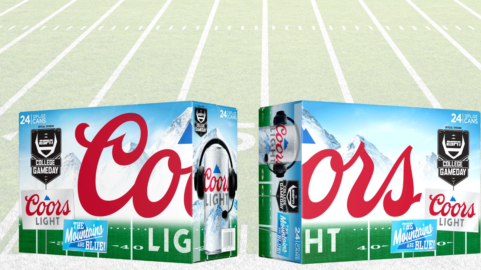 Coors Light ESPN packaging