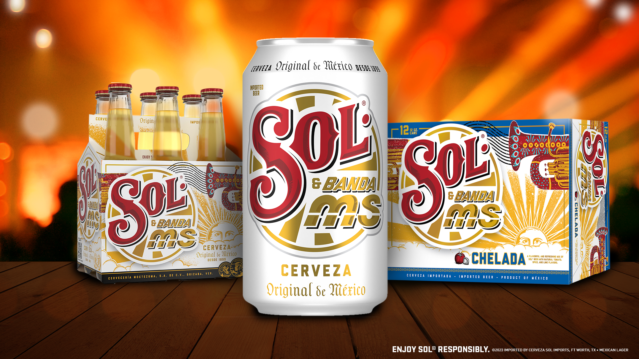 Sol’s bright summer: new chelada variety pack, Banda MS packaging, new ...