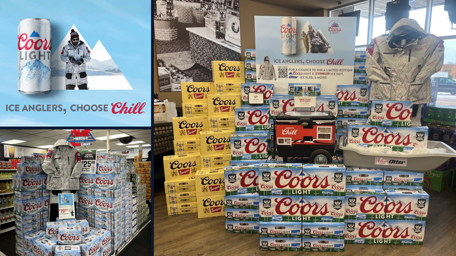 Photo of Coors Light Ice Fishing