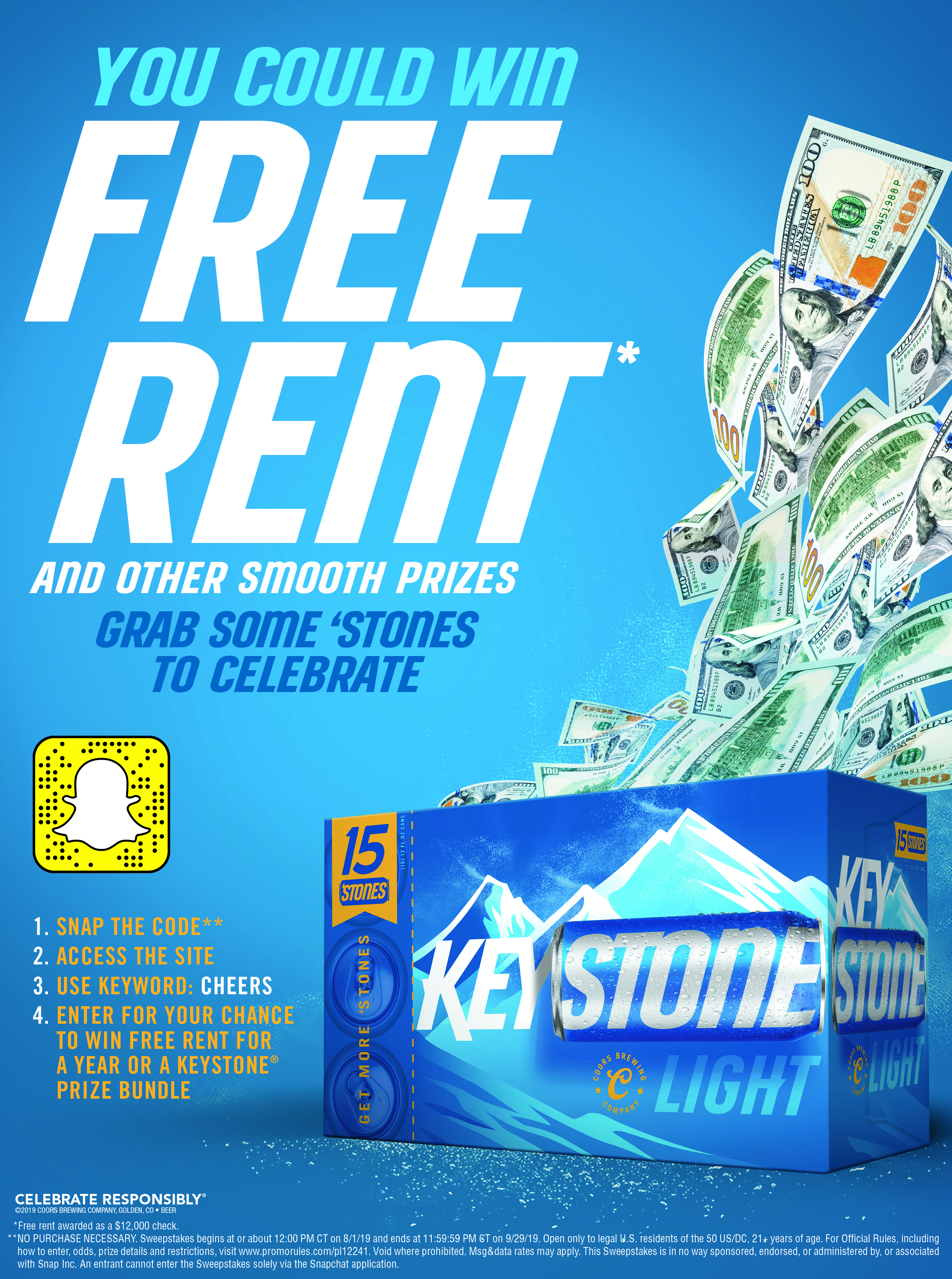 Free rent poster