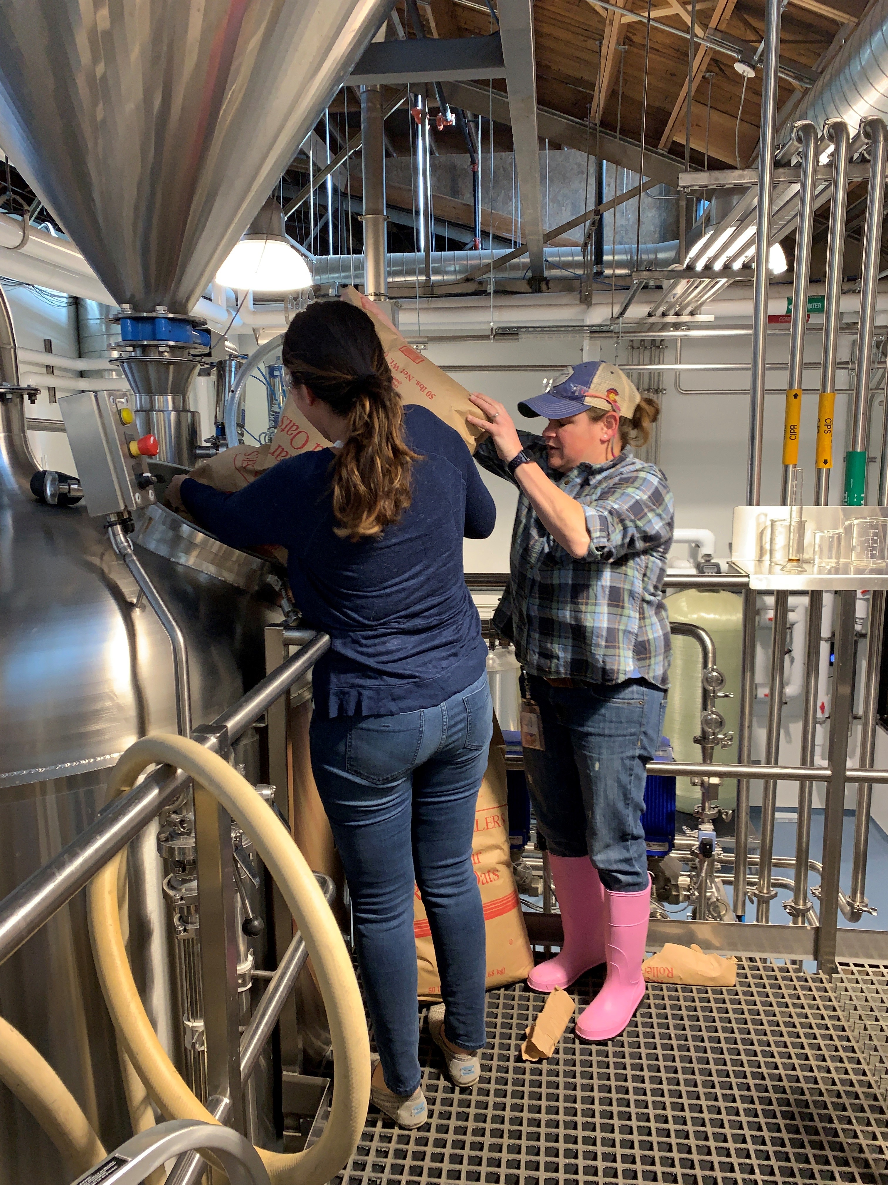 Pink Boots Brew Day