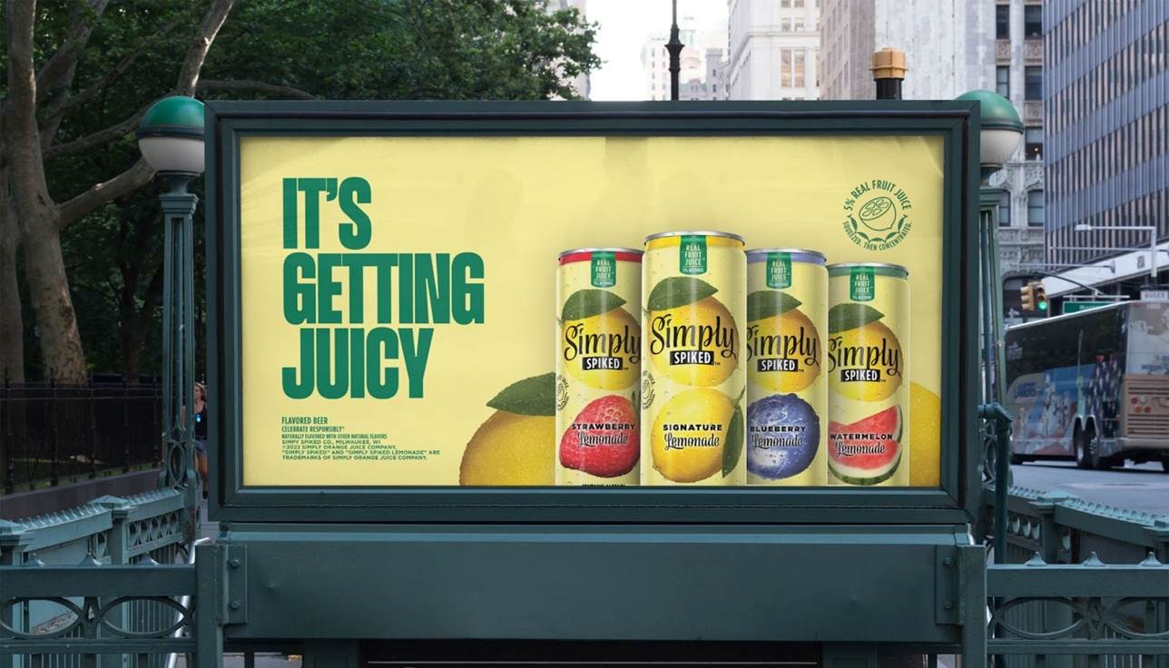 Simply Spiked Lemonade ad