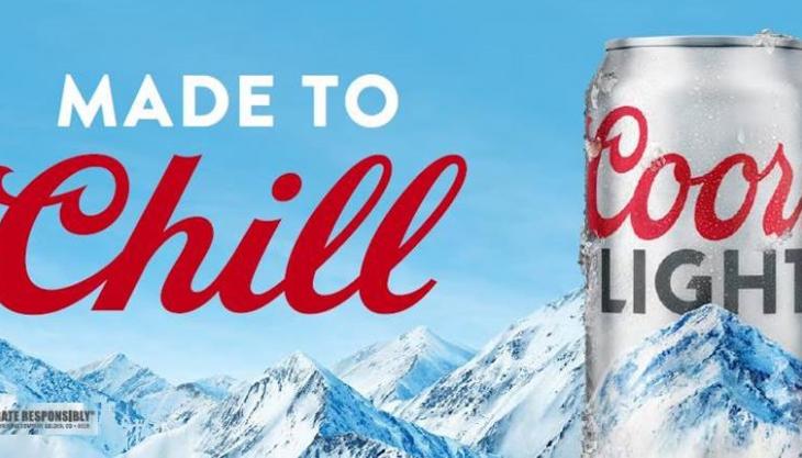 Coors Light unveils “Made to Chill” campaign