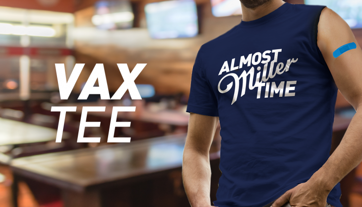 Miller Lite's single-sleeve T-shirts 