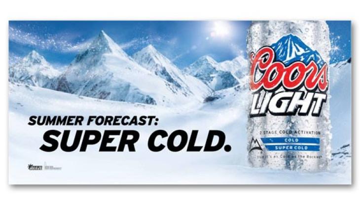 15 years of blue mountains: How Coors Light's color-changing ...