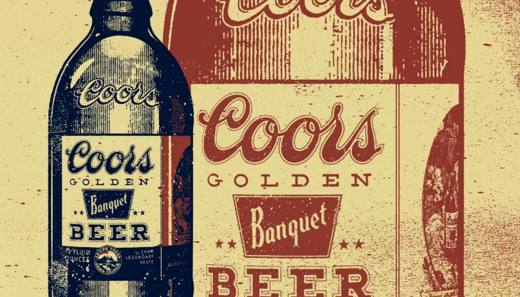 What's with the unusual spelling on the Banquet bottle? | Molson