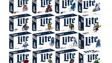 Miller Lite football packs