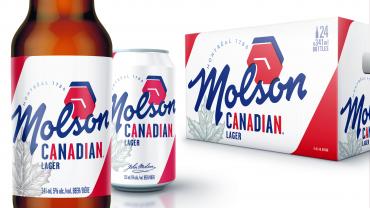 Molson new packaging