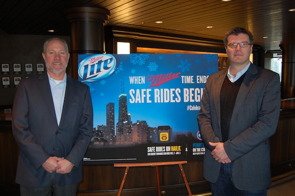 MillerCoors and Hailo announce partnership in Chicago.