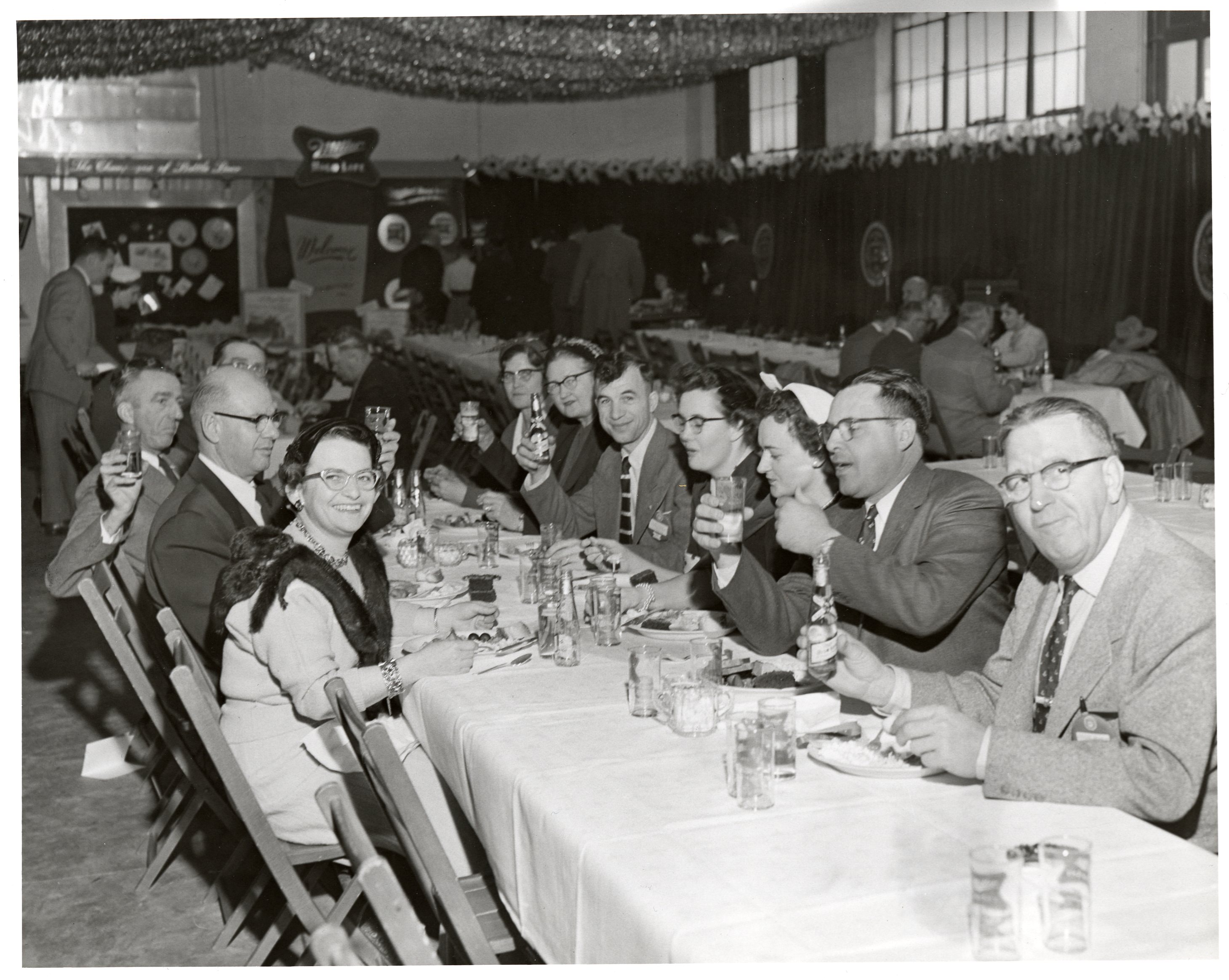 Miller 100th anniversary distributor party 1955