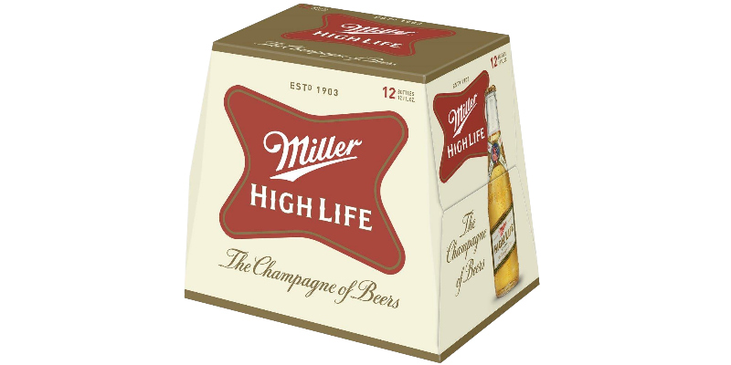 New look of Miller High Life and High Life Light